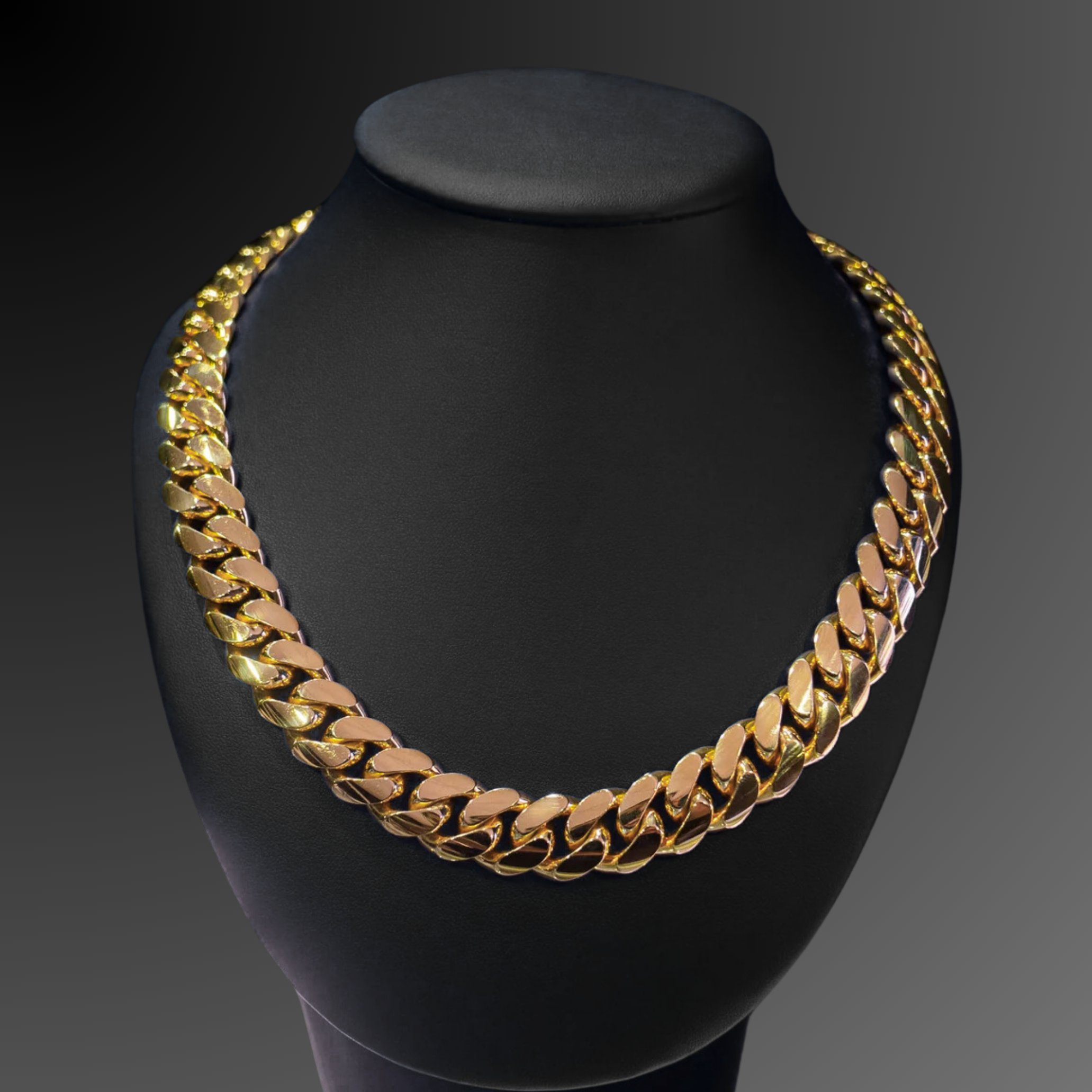 14 MM Silver Miami Cuban Link Chain