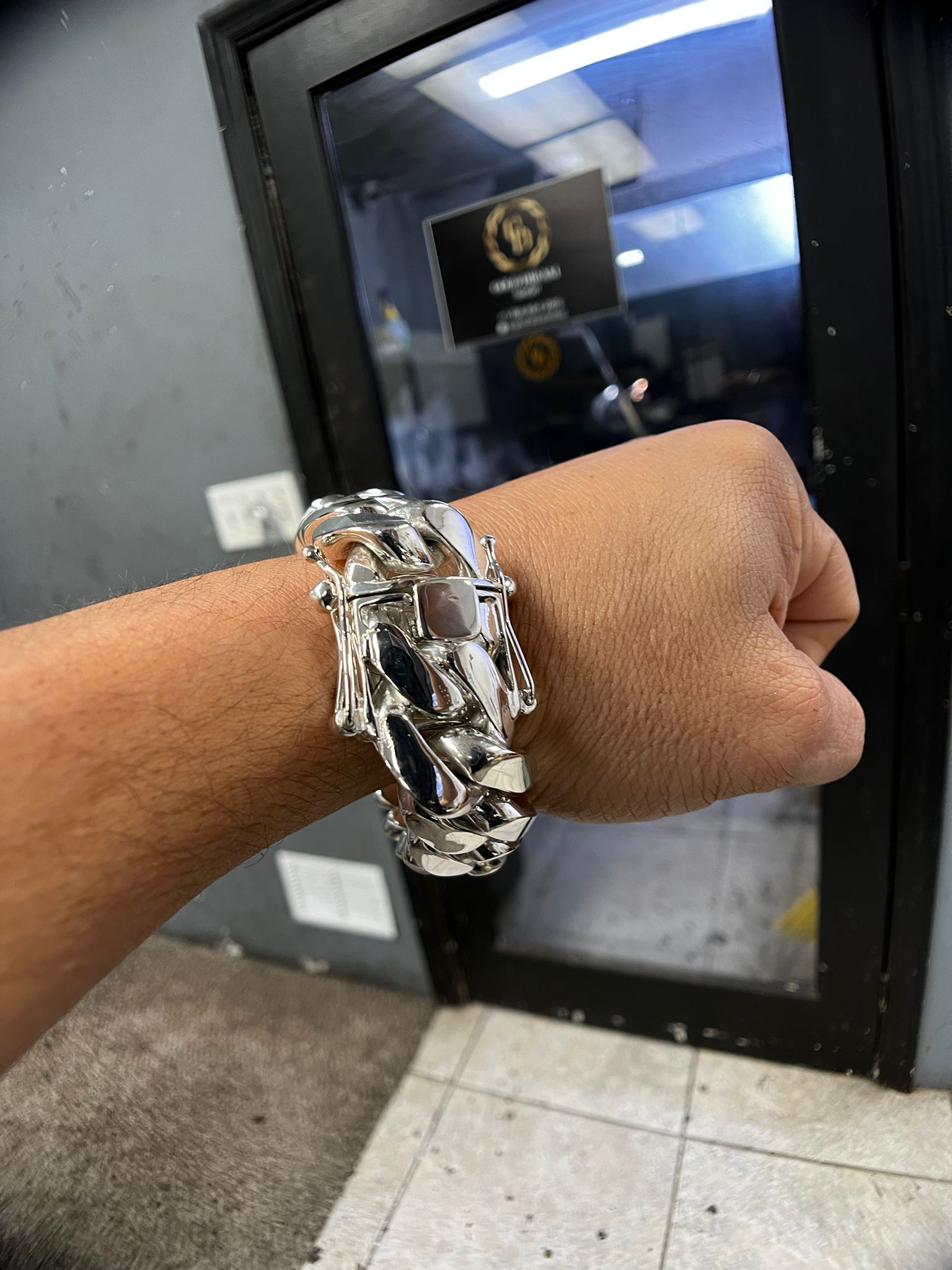 22 MM Cuban Link Bracelet