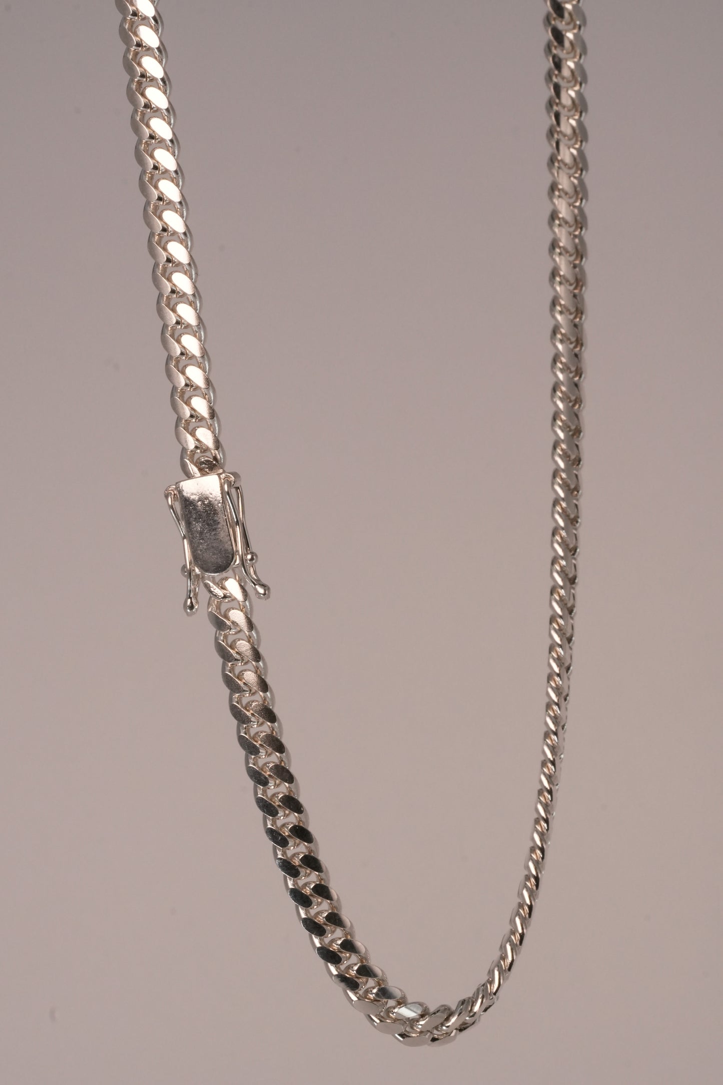 5MM Silver Miami Cuban Link Chain